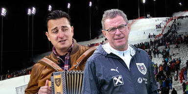 Rangnick f&auml;hrt bei der Hermann Maier Challenge gegen Gabalier