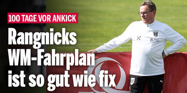 100 Tage vor WM: Rangnicks Fahrplan so gut wie fix