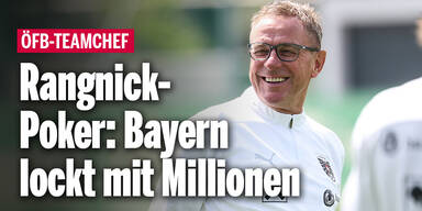 Rangnick-Poker: Bayern lockt mit Millionen