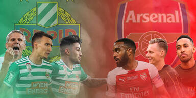Top-Kracher: Rapid jagt Sensation gegen Arsenal