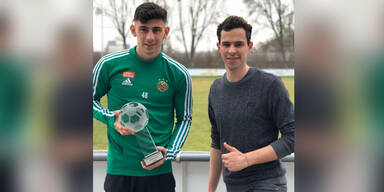 &Ouml;STERREICH ehrt Rapid-Star Yusuf Demir