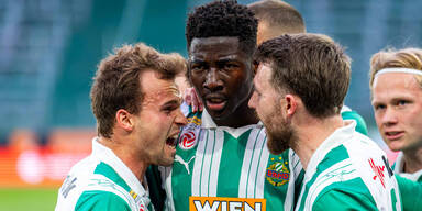 1:0 &ndash; Rapid schlafwandelt sich gegen Salzburg ins Meisterplayoff