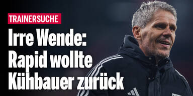 Irre Wende: Rapid wollte Kühbauer zurück