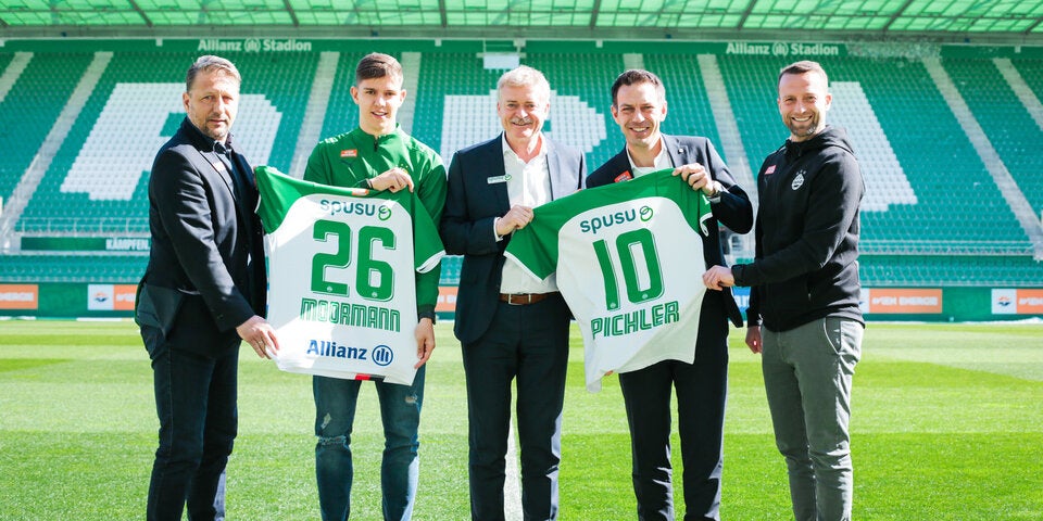 Rapid bekommt neuen Trikotsponsor