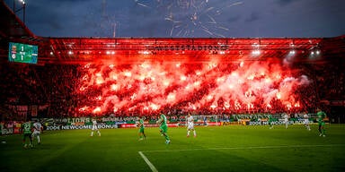 Droht Rapid saftige Pyro-Strafe?