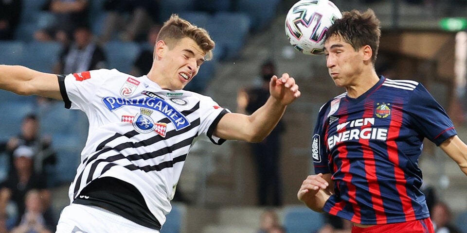 1:1 - Rapid nimmt Punkt in Graz mit