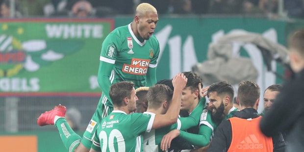 Hitziges Wiener Derby endet mit 1:1