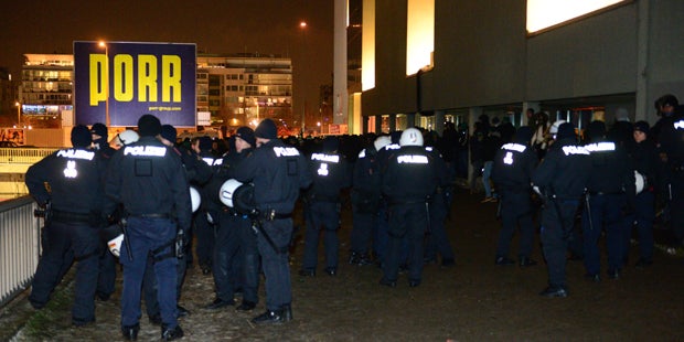 Rapid-Ultras durften nicht ins Stadion