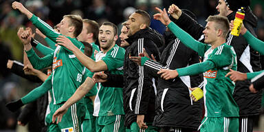 Rapid will von Krise nix wissen