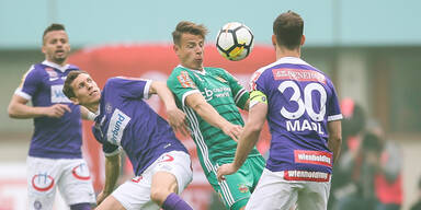 Rapid feiert Torfestival gegen Austria