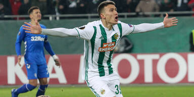 1:0 - Rapid schafft Euro-Wunder & steigt auf