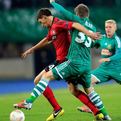 Die besten Bilder von Rapid vs. Leverkusen