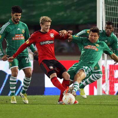 Die besten Bilder von Rapid vs. Leverkusen