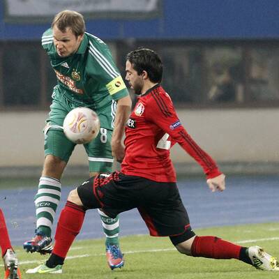 Die besten Bilder von Rapid vs. Leverkusen