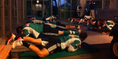 Rapid: Training im Morgengrauen