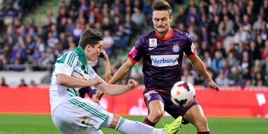 Rapid gewinnt Wiener Derby bei Austria