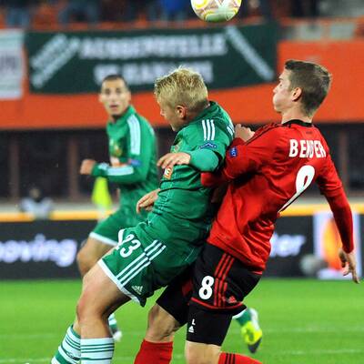 Die besten Bilder von Rapid vs. Leverkusen