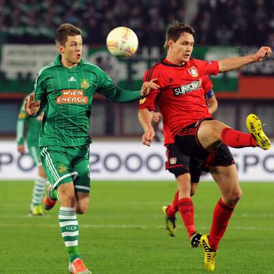 Die besten Bilder von Rapid vs. Leverkusen
