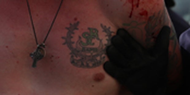 Rapid-Fan festgenommen