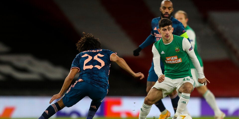 1:4 - Rapid kommt bei Arsenal unter die Räder