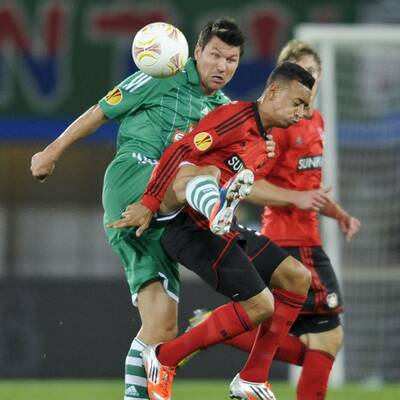 Die besten Bilder von Rapid vs. Leverkusen