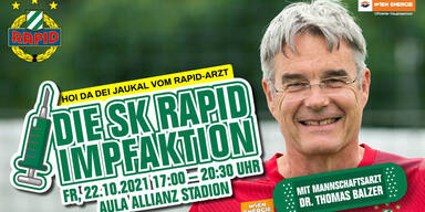 Rapid startet Impfaktion: 'Hoi da dei Jaukal'