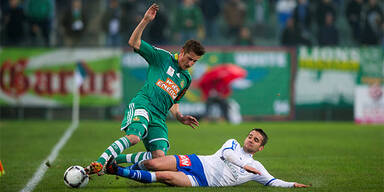 Rapid feiert Zittersieg gegen Wr. Neustadt 