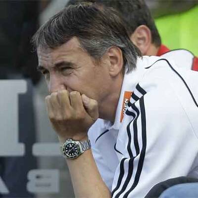 Niedergeschlagene Rapidler in Ried