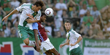 Rapid 1:1 in EL-Quali gegen Aston Villa