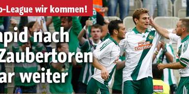 Rapid feiert klaren Sieg gegen Bulgaren