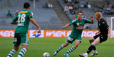 Rapid geigt auch ohne Fans auf