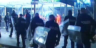 Randale schon vor Rapid-Match