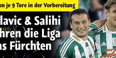 Rapid-Duo lehrt die Liga das Fürchten