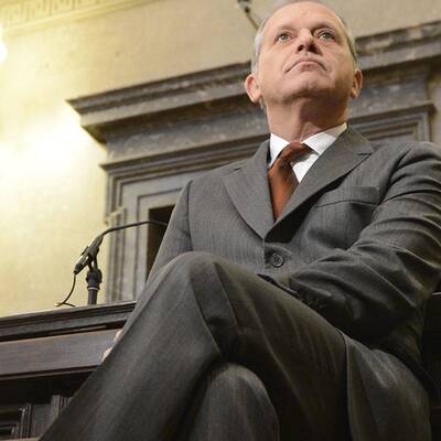 Der erste Prozess-Tag: Der ehemalige Minister weist jede Schuld von sich