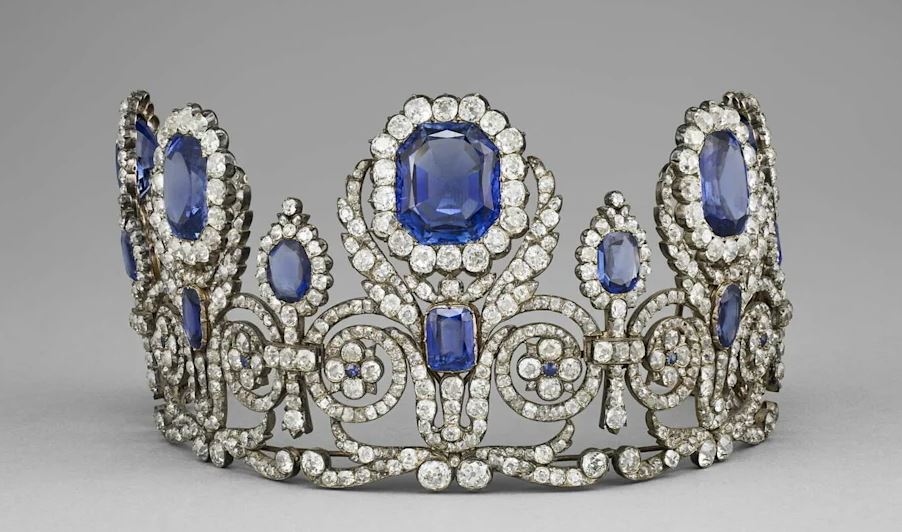 Saphir-Diadem der Königinnen Marie-Amélie und Hortense