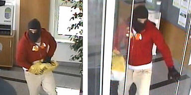 Bankräuber entkommt trotz Heli-Fahndung