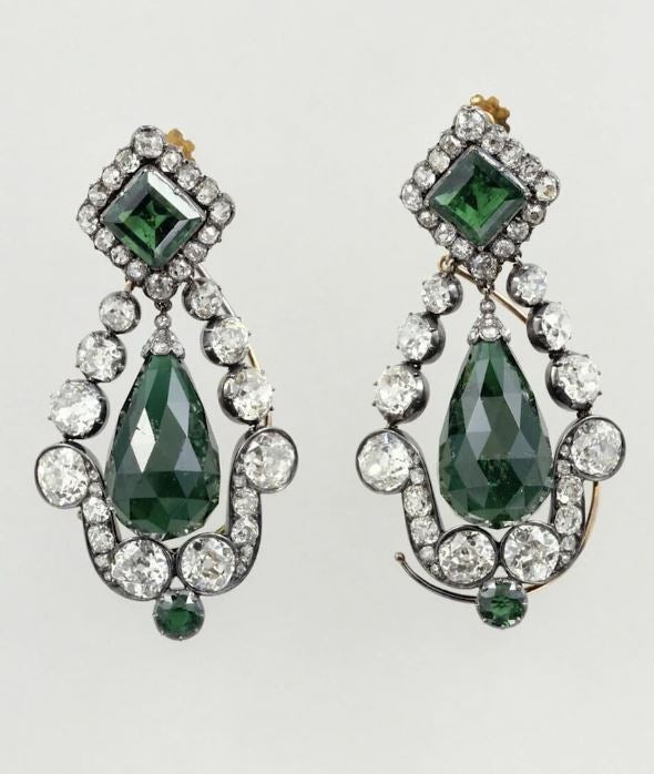 Smaragd-Ohrringe