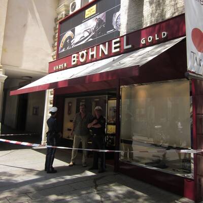 Spektakulärer Raub in Wien