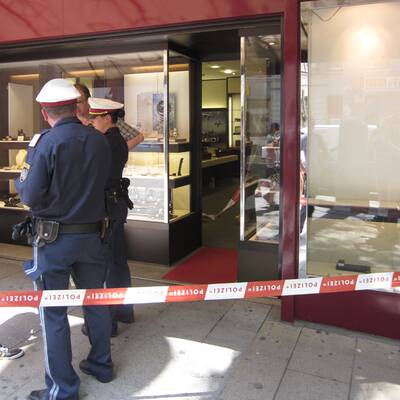 Spektakulärer Raub in Wien