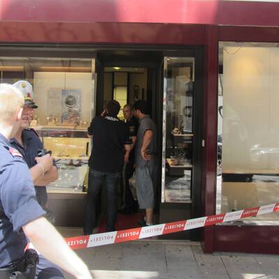 Spektakulärer Raub in Wien