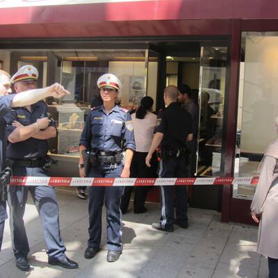 Spektakulärer Raub in Wien