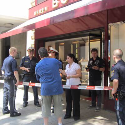 Spektakulärer Raub in Wien