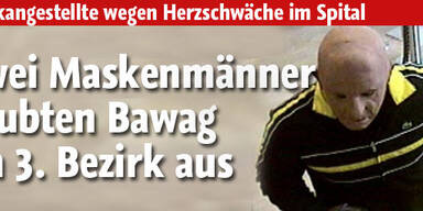 Bankangestellte nach Überfall im Spital