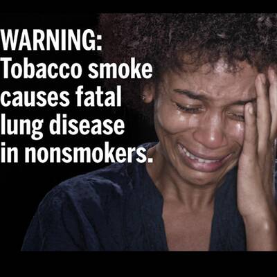 Schock-Fotos gegen das Rauchen