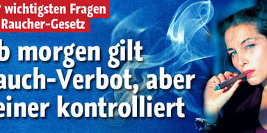 Jetzt beginnt das große Raucherchaos