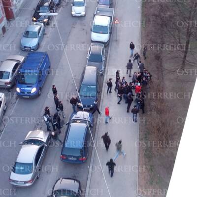  Zwischen Tschetschenen und Türken eskalierte ein Parkplatz-Streit. 