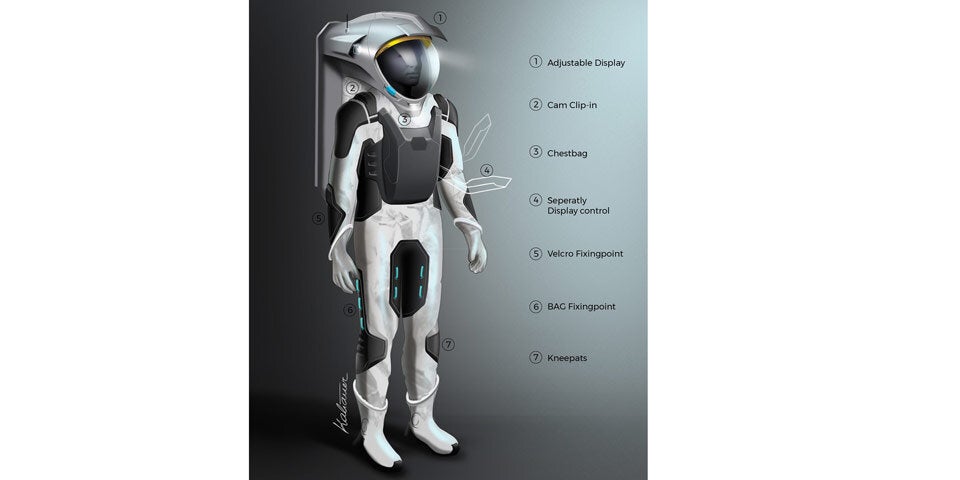 Top-Raumanzug aus Österreich für Mars-Mission