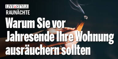 Warum Sie vor Jahresende Ihre Wohnung ausräuchern sollten