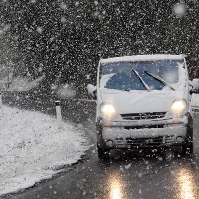 So winterlich ist es bei Velden