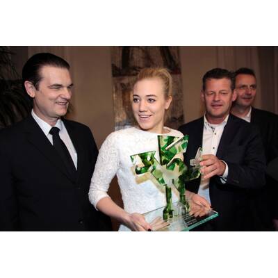 Larissas Empfang im Rathaus